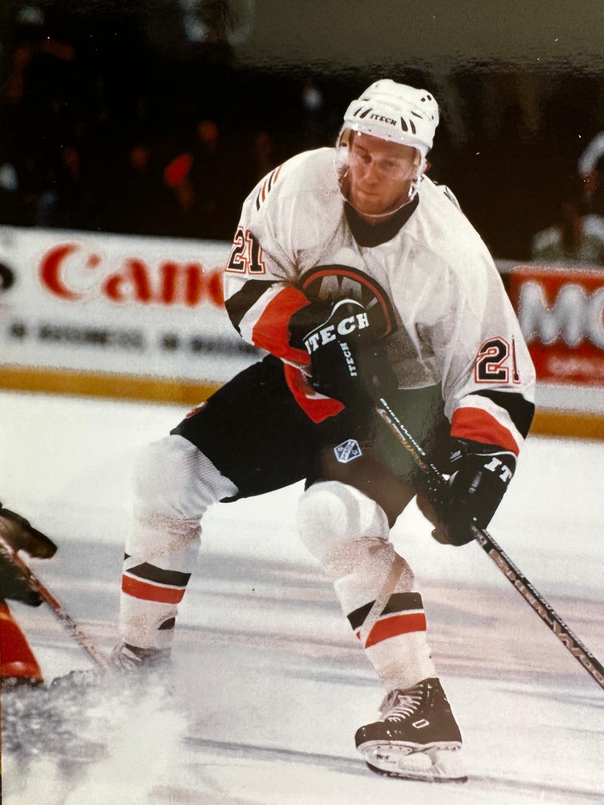 Mariusz Czerkawski w akcji, New York Islanders